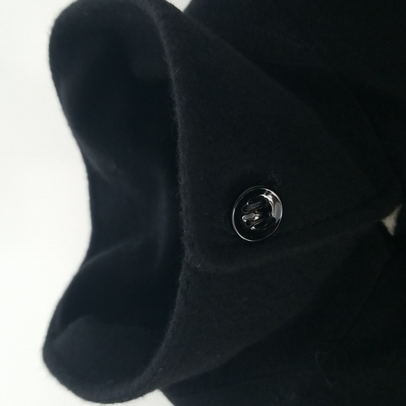 NWT Burberry Mid-Length Raglan Sleeves 100% Cashmere Coat - Picture 5 of 14